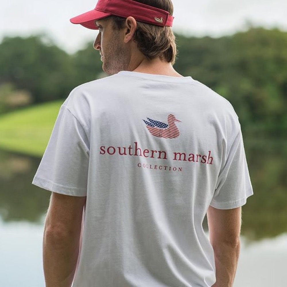 Southern Marsh Authentic Flag Tee